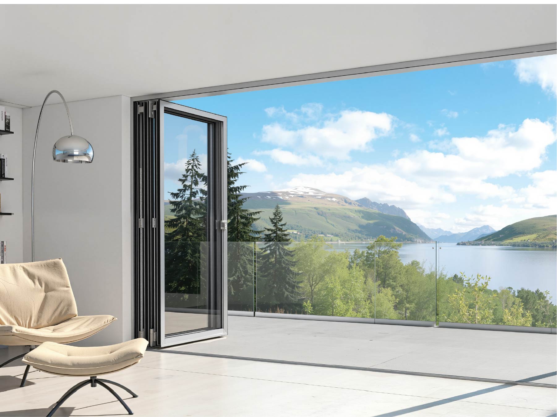 Folding door