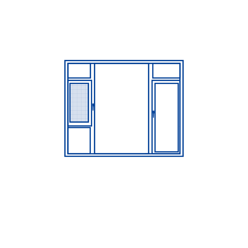 HYTC80W Non-thermal Sliding door