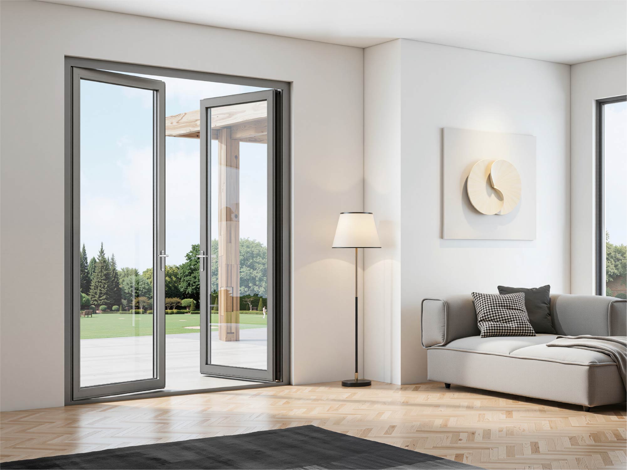 HYPM80W Non-thermal Casement door
