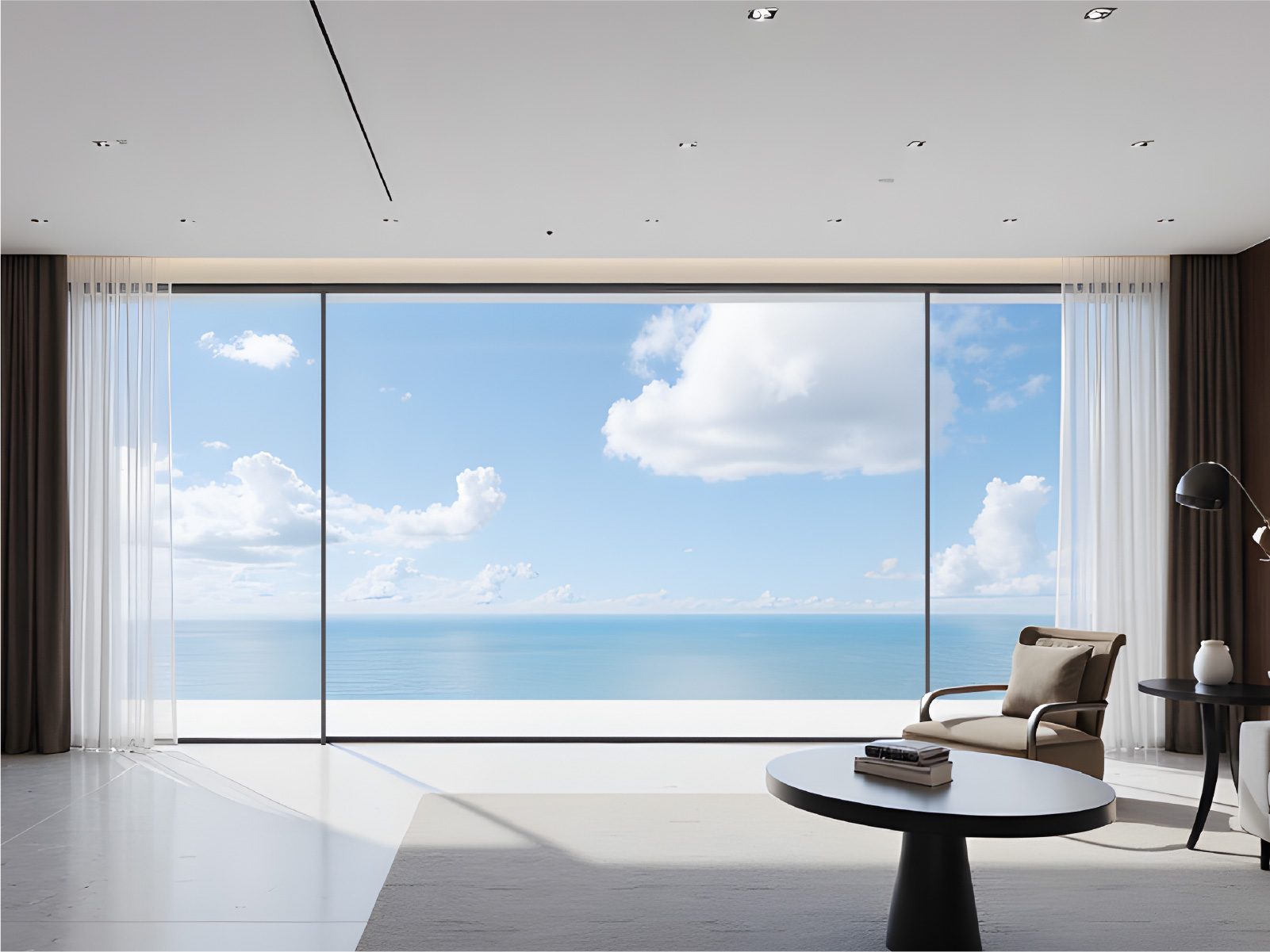 HYQJ150M Heavy-duty Panoramic Narrow-edge Heat-insulated Sliding Door
