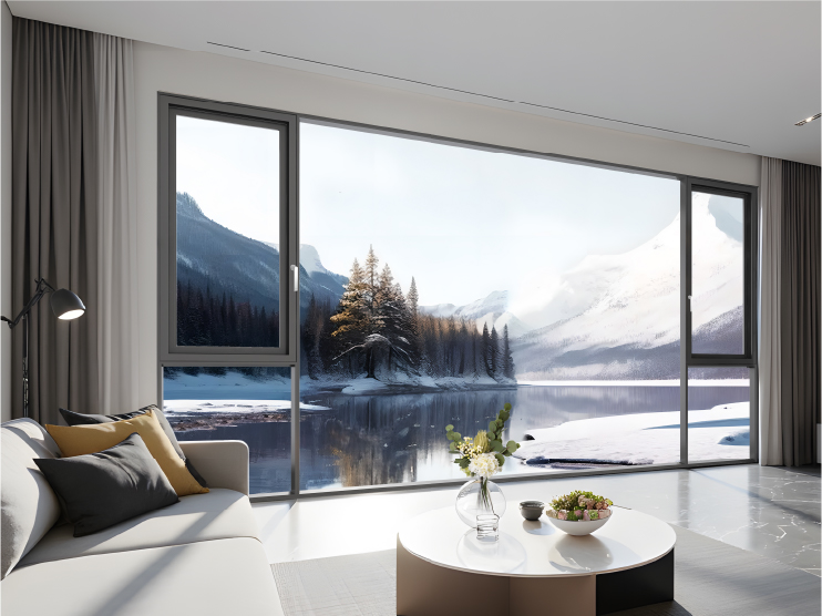 HYGP110F Thermal Break Casement Window with Screen