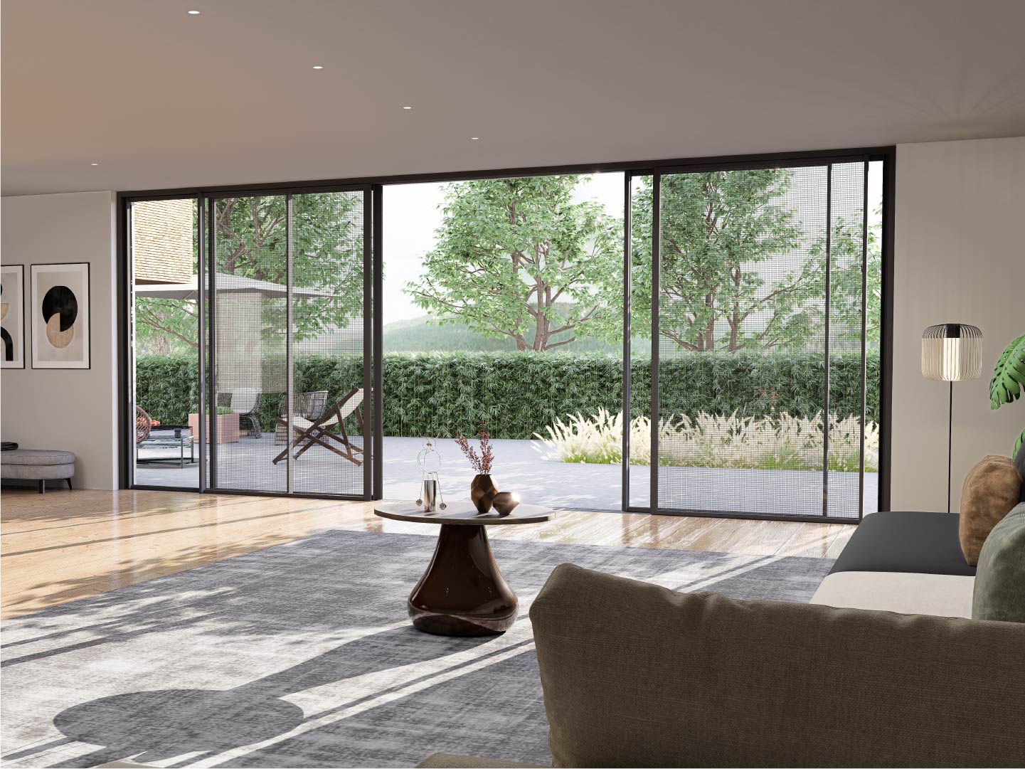 HYQJ120/186M Series Heat-insulating Sliding door