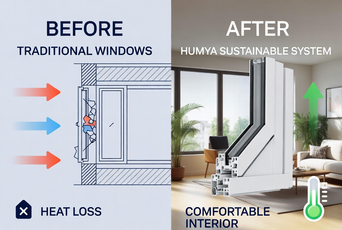 Traditional Windows vs HUMYA High Performance System Windows Comparison